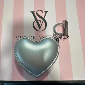 Victorias Secert Heart Pouch Keychain